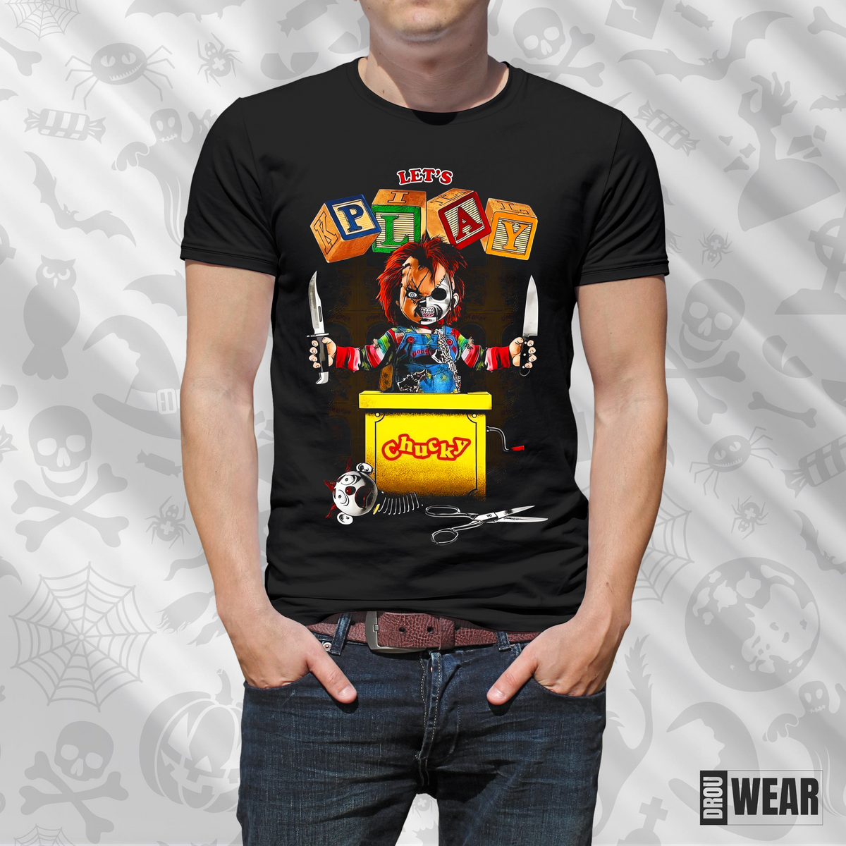 Playera Chucky (Let's Play)